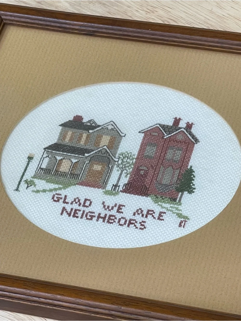 Framed Cross-Stitch 